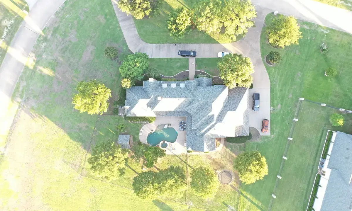 New shingle roof installation on a home in Hoquiam